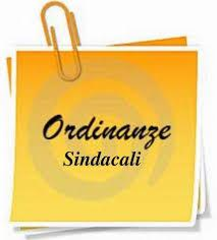 Ordinanza Sindacale n°7/2023